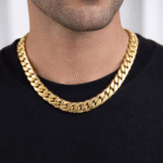 XP Laminated Gold Cuban Chain Necklace