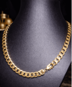 XP Laminated Gold Cuban Chain Necklace - Image 3