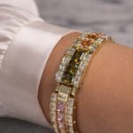 Colorful Thick XP Laminated Bracelet – Adjustable 7" to 7.5"