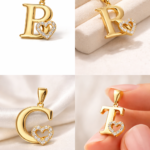 Initial Pendant-Laminated Gold